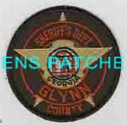 GEORGIA,A,GLYNN COUNTY SHERIFF HAT PATCH 1